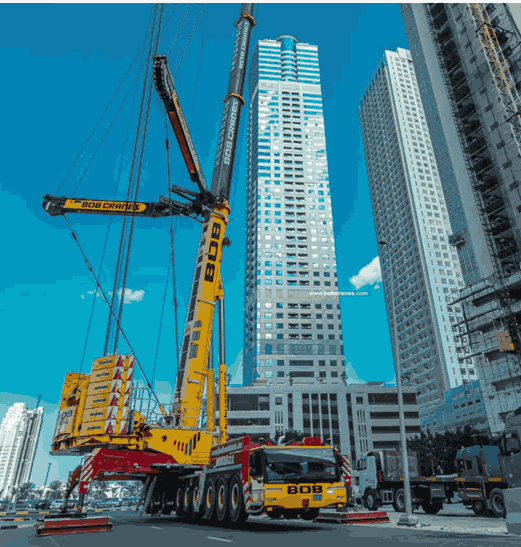 Selecting heavy equipment based on types of building construction